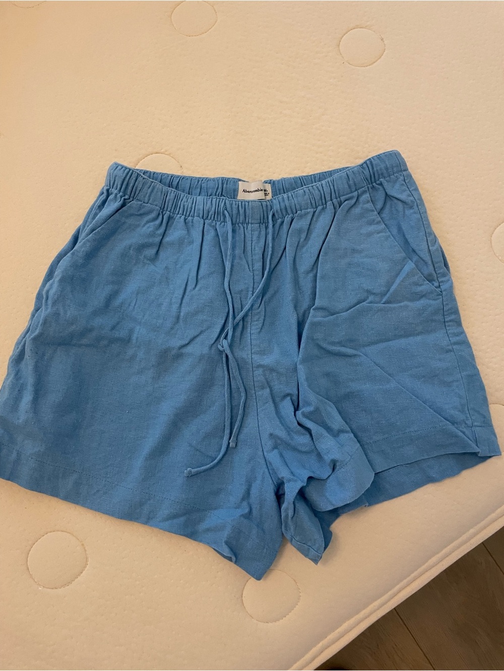 Linen Abercrombie & Fitch Drawstring Women’s Shorts